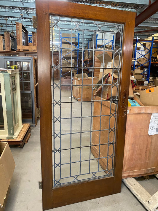 Extra Wide Leadlight Door