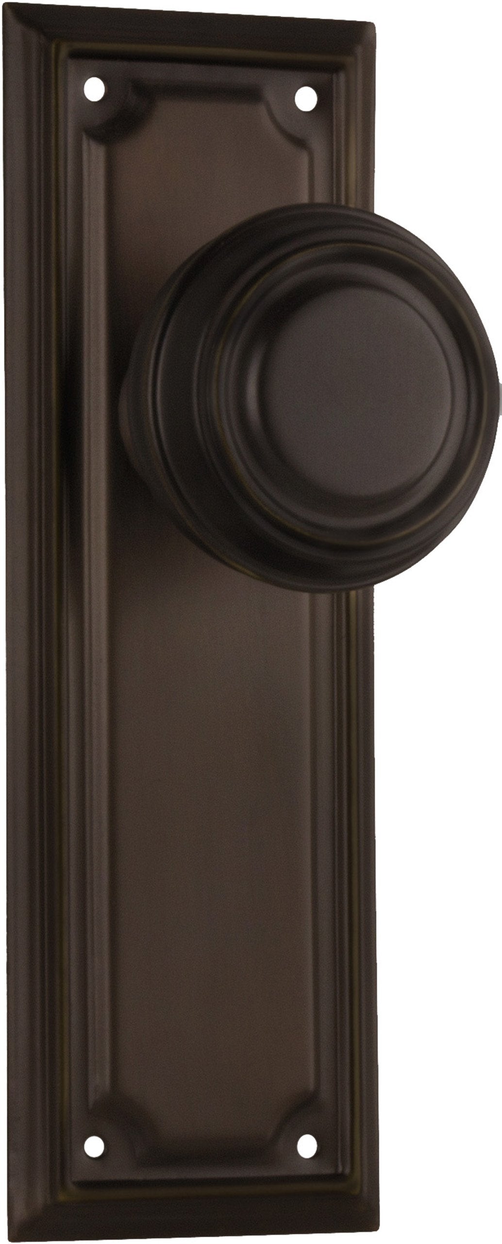Edwardian Knob - Long Backplate