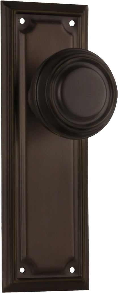 Edwardian Knob - Long Backplate