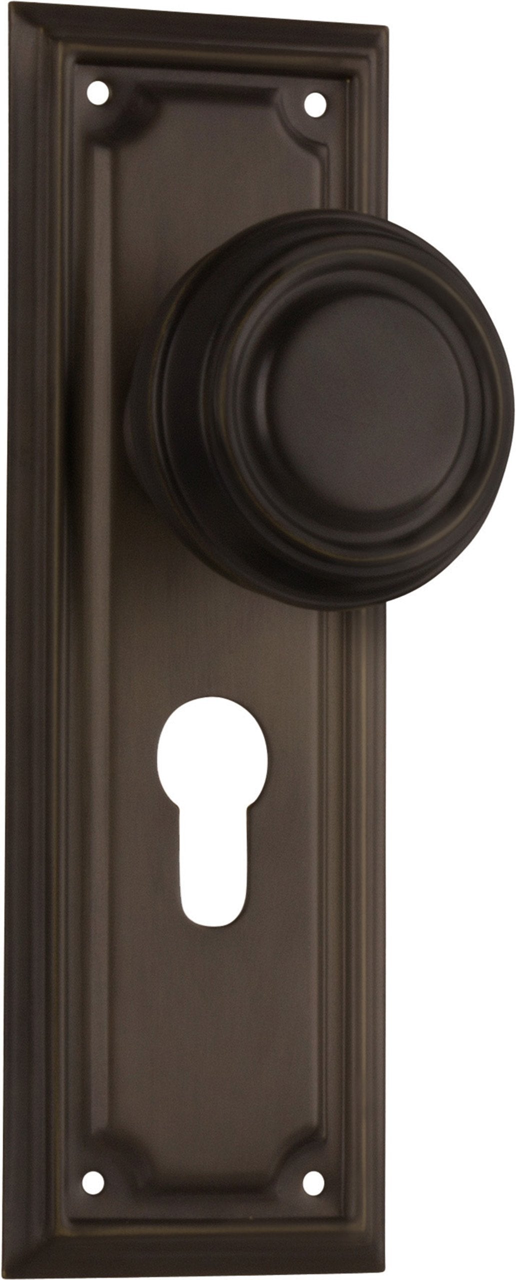 Edwardian Knob - Long Backplate
