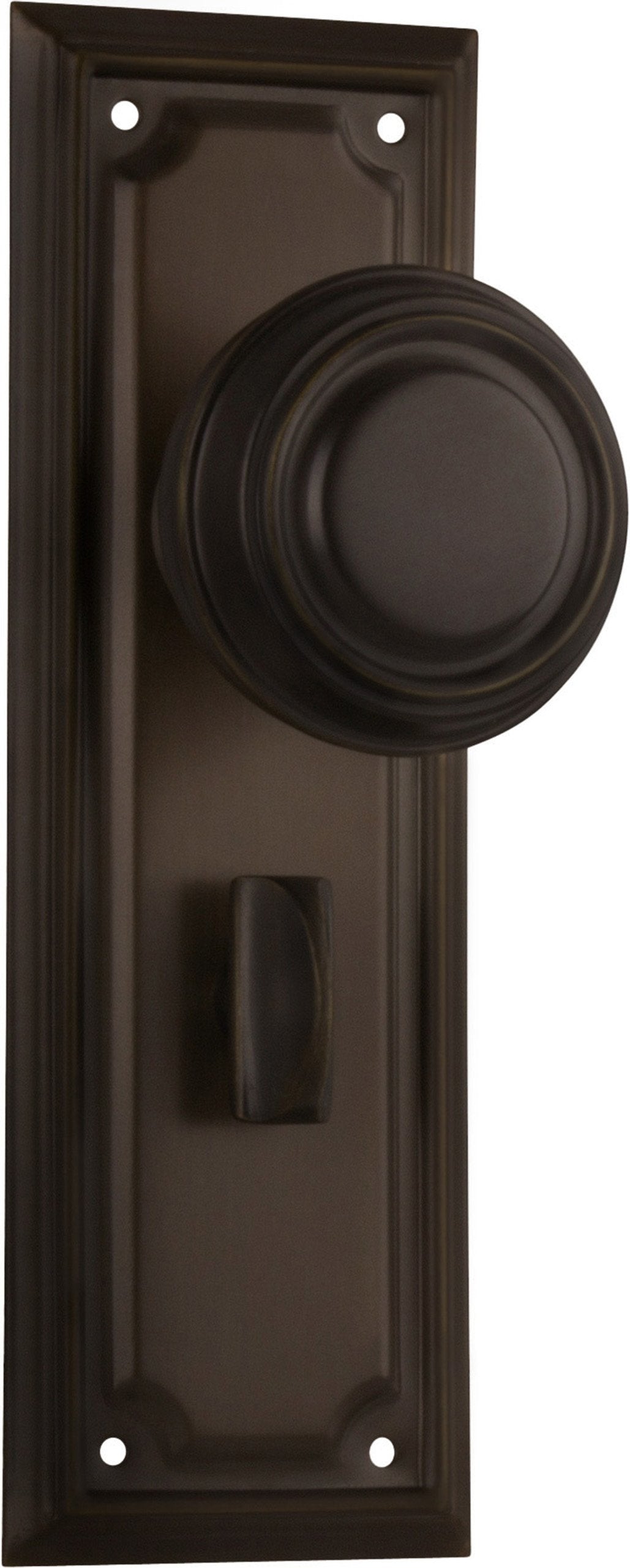 Edwardian Knob - Long Backplate