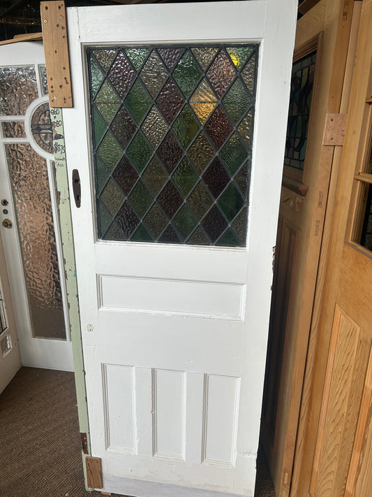 Federation Style Leadlight Door