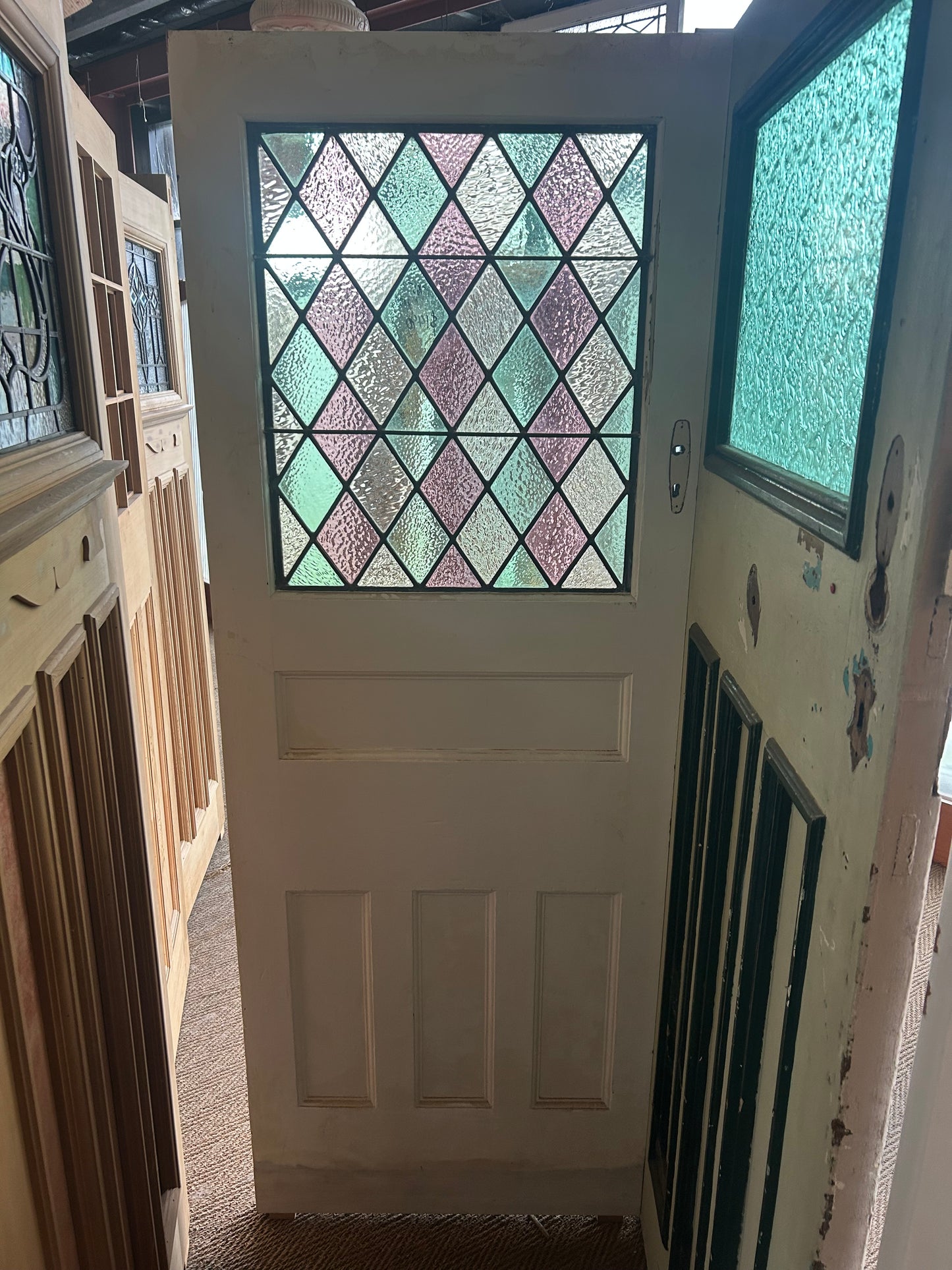 Federation Style Leadlight Door
