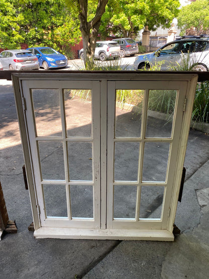 Pair of Double Casement Colonial Style Windows
