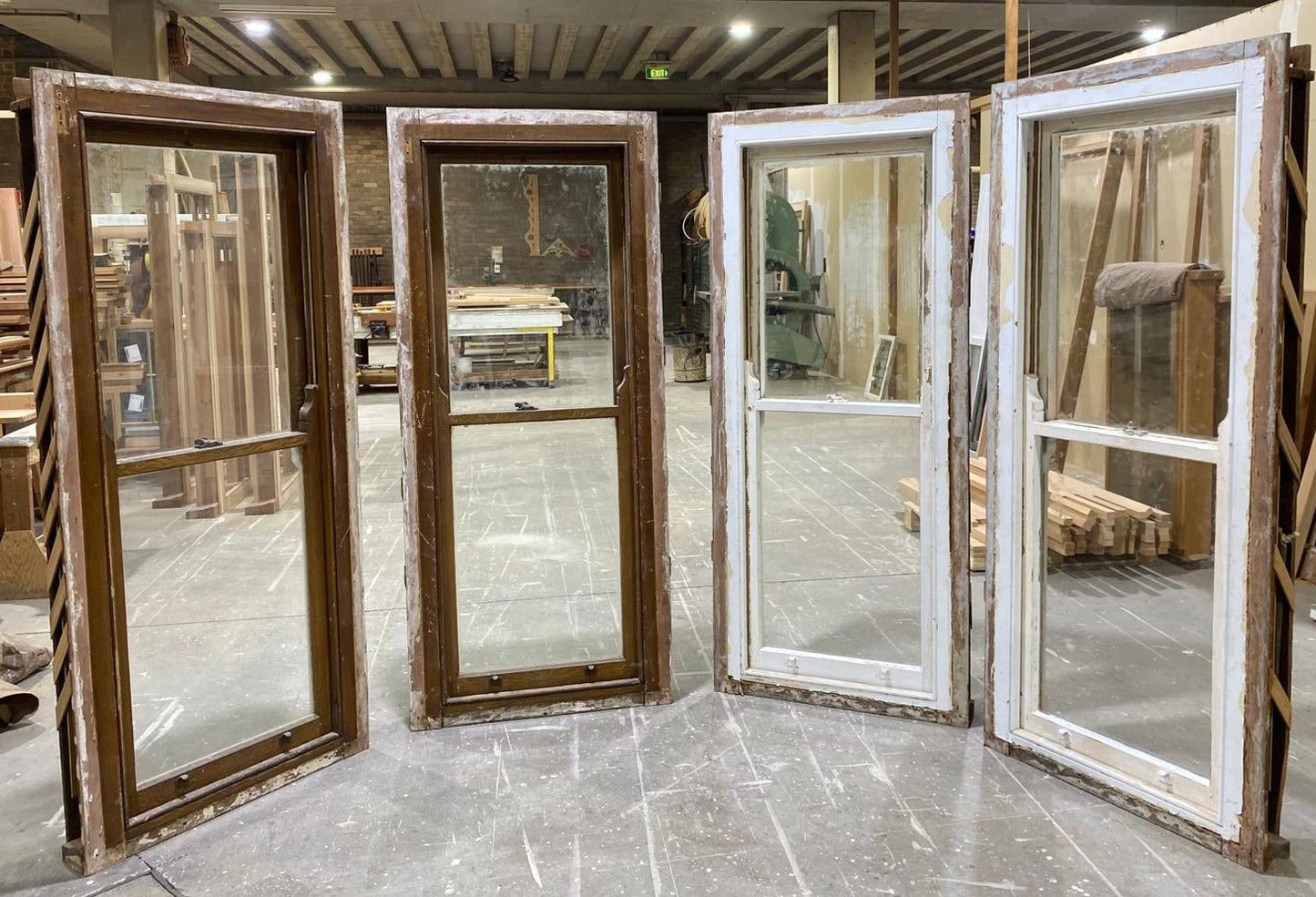 Set of 4 Double Hung Windows