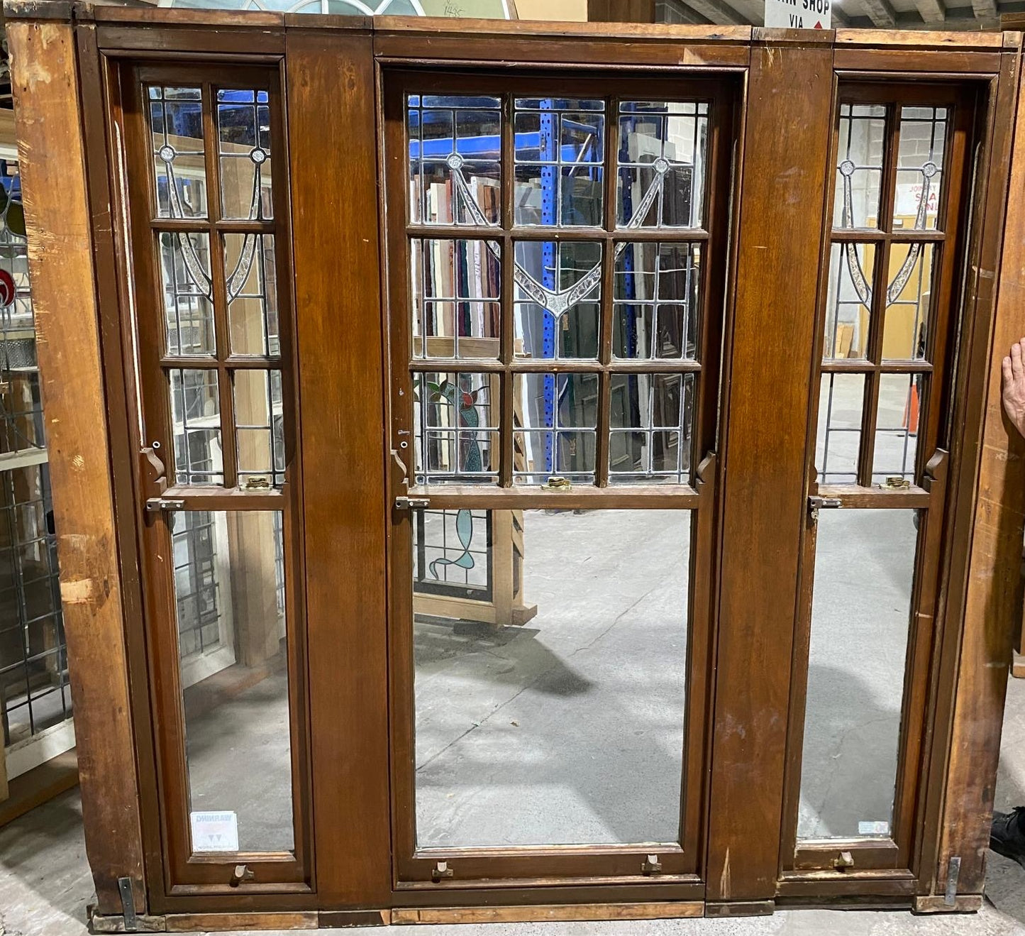Pair of Triple Double Hung Windows