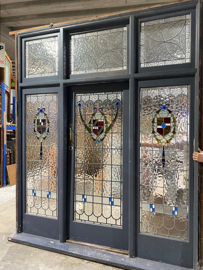 Large 1920s Front Entryway Door