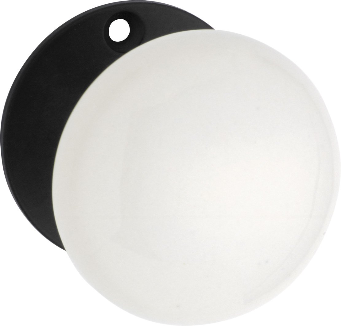Porcelain Door Knob - Round Rose Backplate