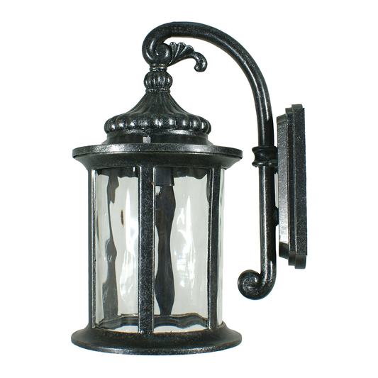 Argyle Exterior Wall Bracket Black