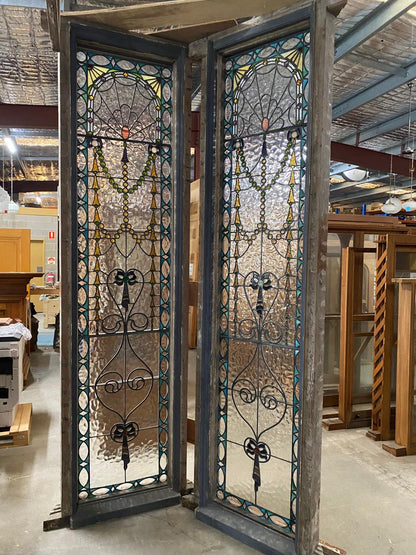 Large Leadlight Feature Windows
