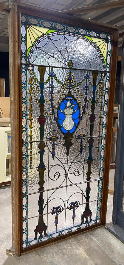 Large Leadlight Feature Windows
