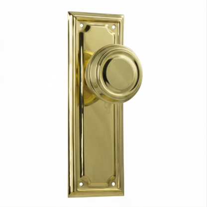 Edwardian Knob - Long Backplate