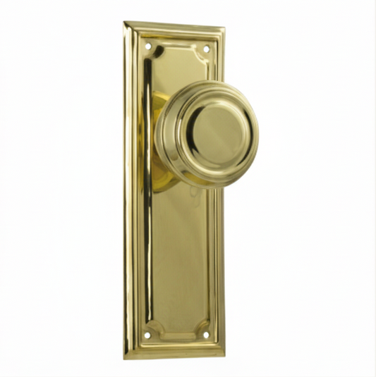 Edwardian Knob - Long Backplate