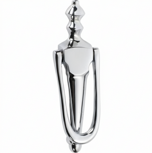 Victorian Door Knocker - Chrome Plated