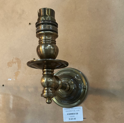 Wellington Decorative Wall Bracket, Old Brass