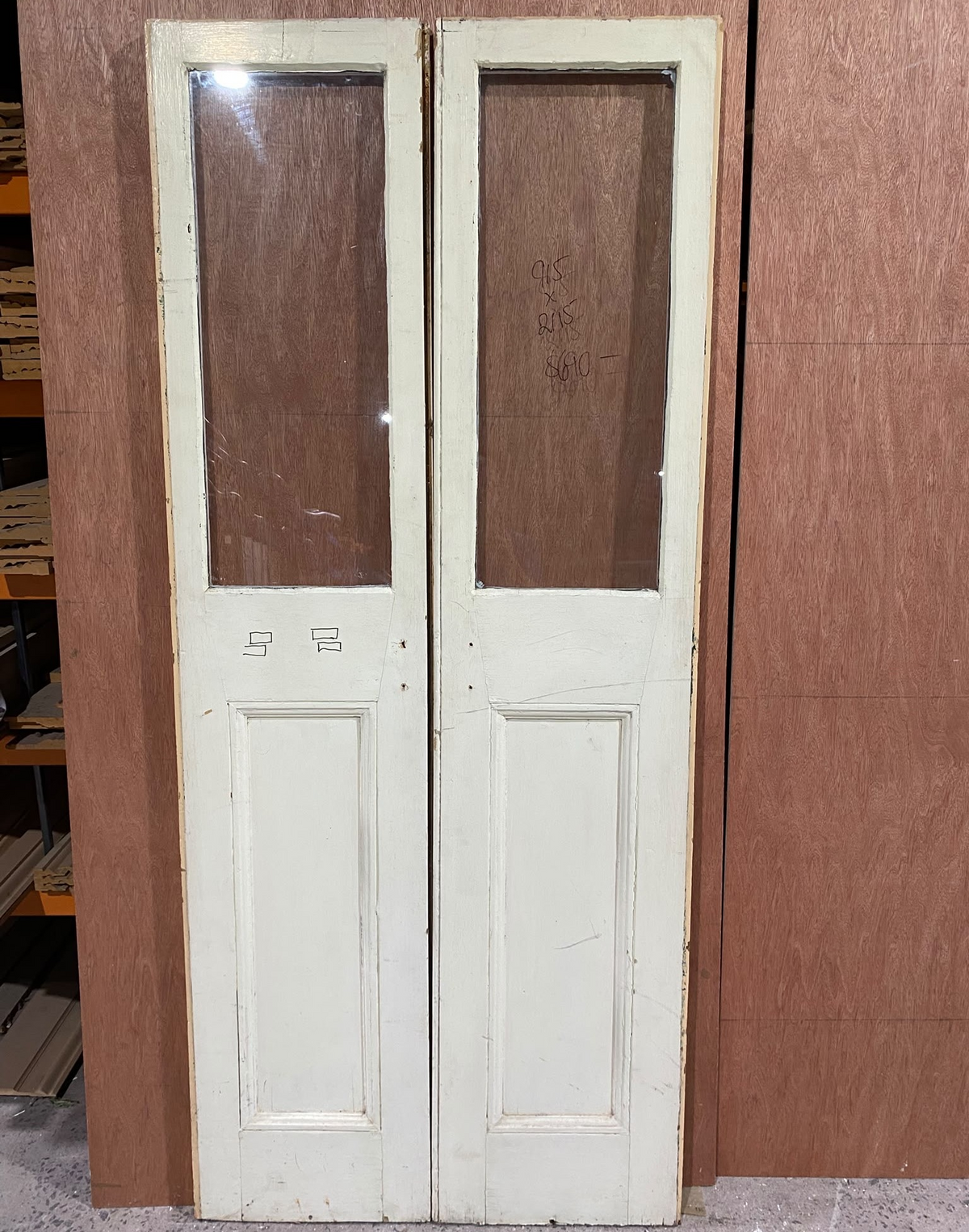 High Waisted French Doors