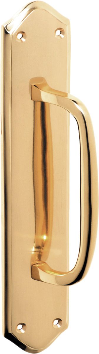 Offset Pull Handle on Backplate