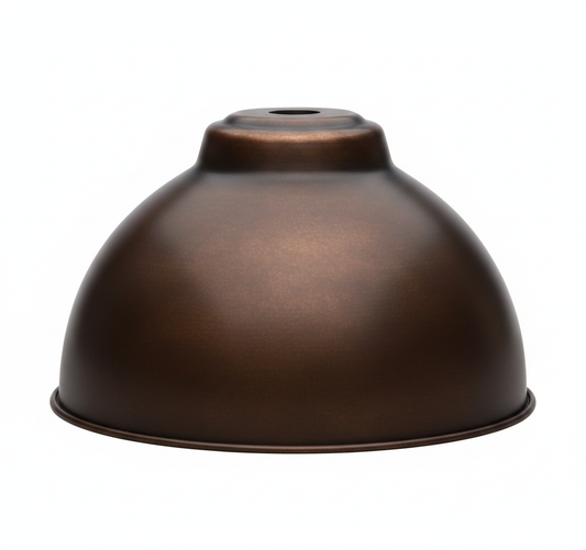 10" Dome Shade - Antique Bronze
