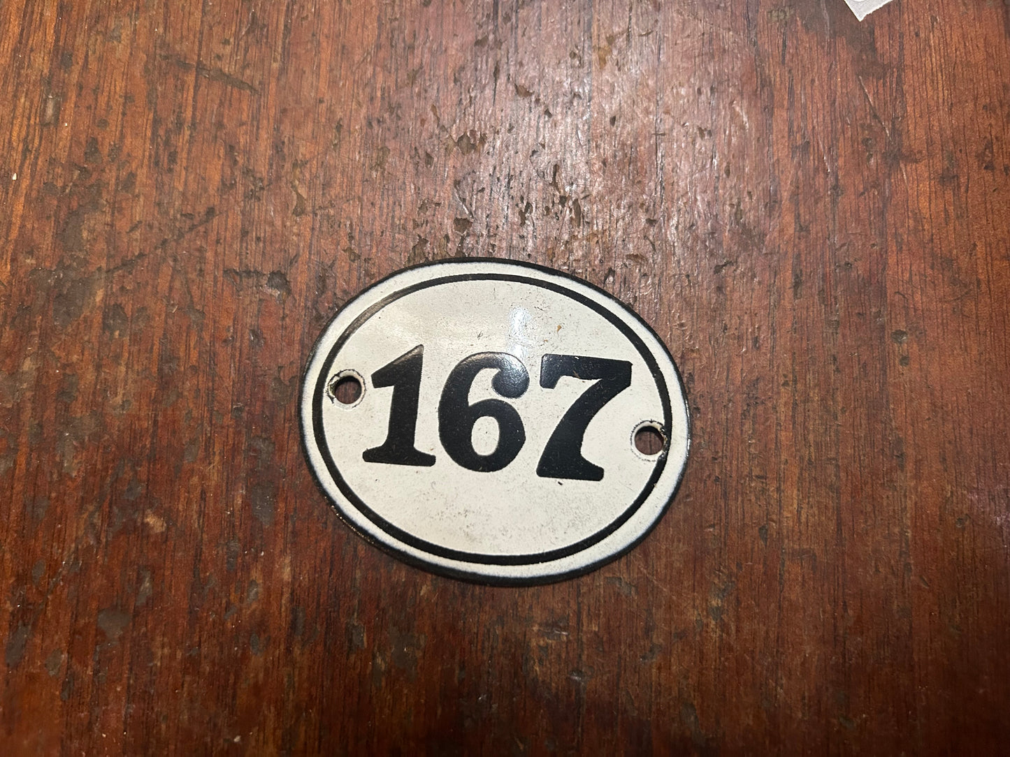 Discontinued Enamel Numbers