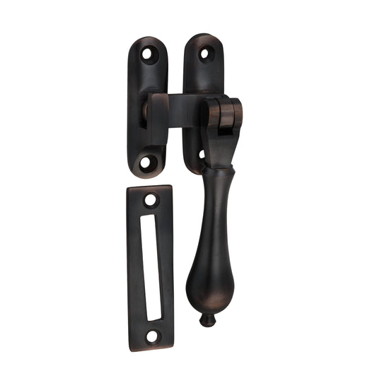 Teardrop Casement Fastener - Antique Copper