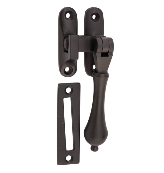 Teardrop Casement Fastener - Matt Black