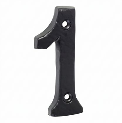 Numerals - Matt Black