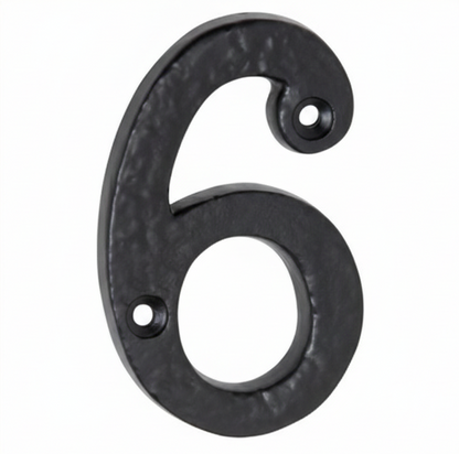 Numerals - Matt Black