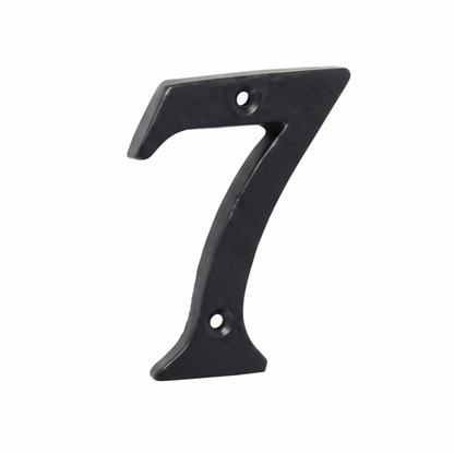 Numerals - Matt Black