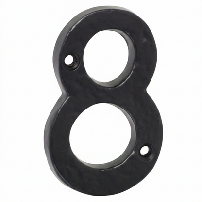 Numerals - Matt Black