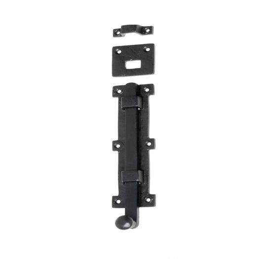 Tower Bolt L200mm - Matt Black
