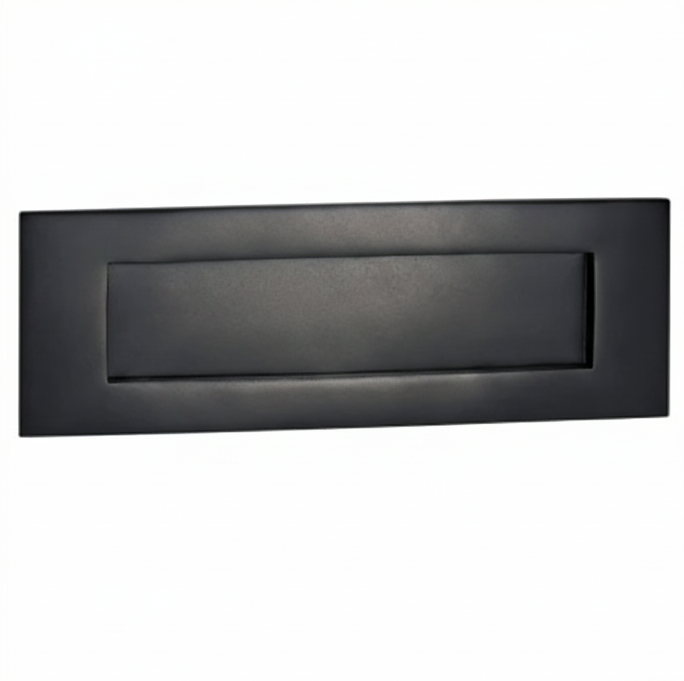 Letter Plates - Matt Black - 300mm x 100mm