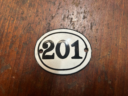 Discontinued Enamel Numbers