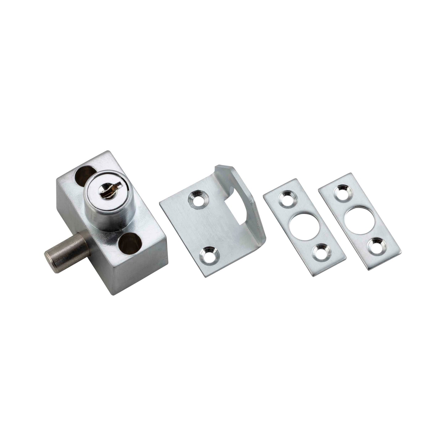 Sash and Sliding Window Locks - Satin Chrome