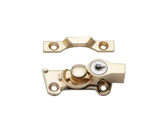 Wide Base Key Operated Locking Sash Fastener