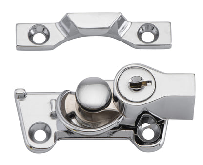 Wide Base Key Operated Locking Sash Fastener