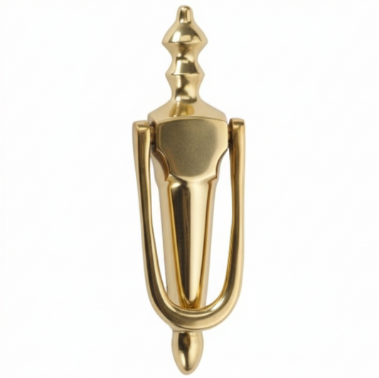 Victorian Door Knocker - Unlacquered Polished Brass