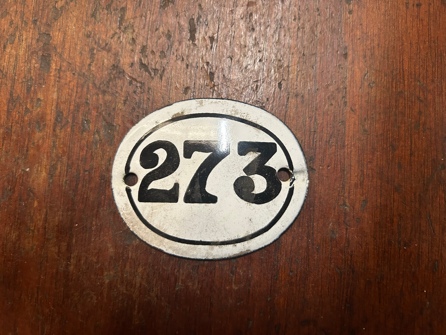 Discontinued Enamel Numbers