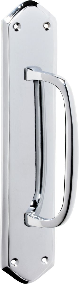 Offset Pull Handle on Backplate
