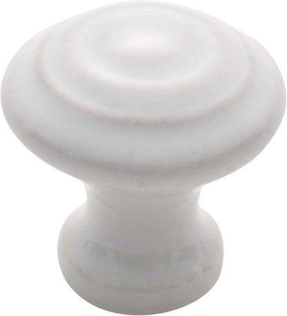 Porcelain Cupboard Knobs & Handles