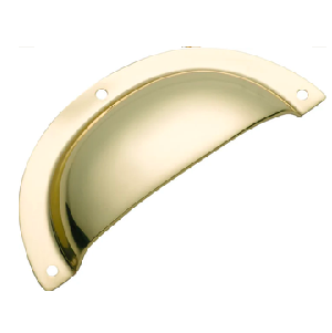 Classic Drawer Pull - Sheet Brass