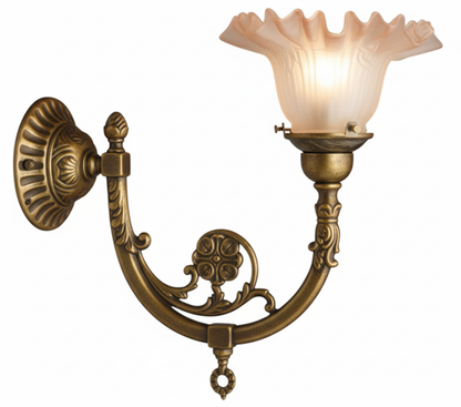 Burnside Wall Bracket Brass