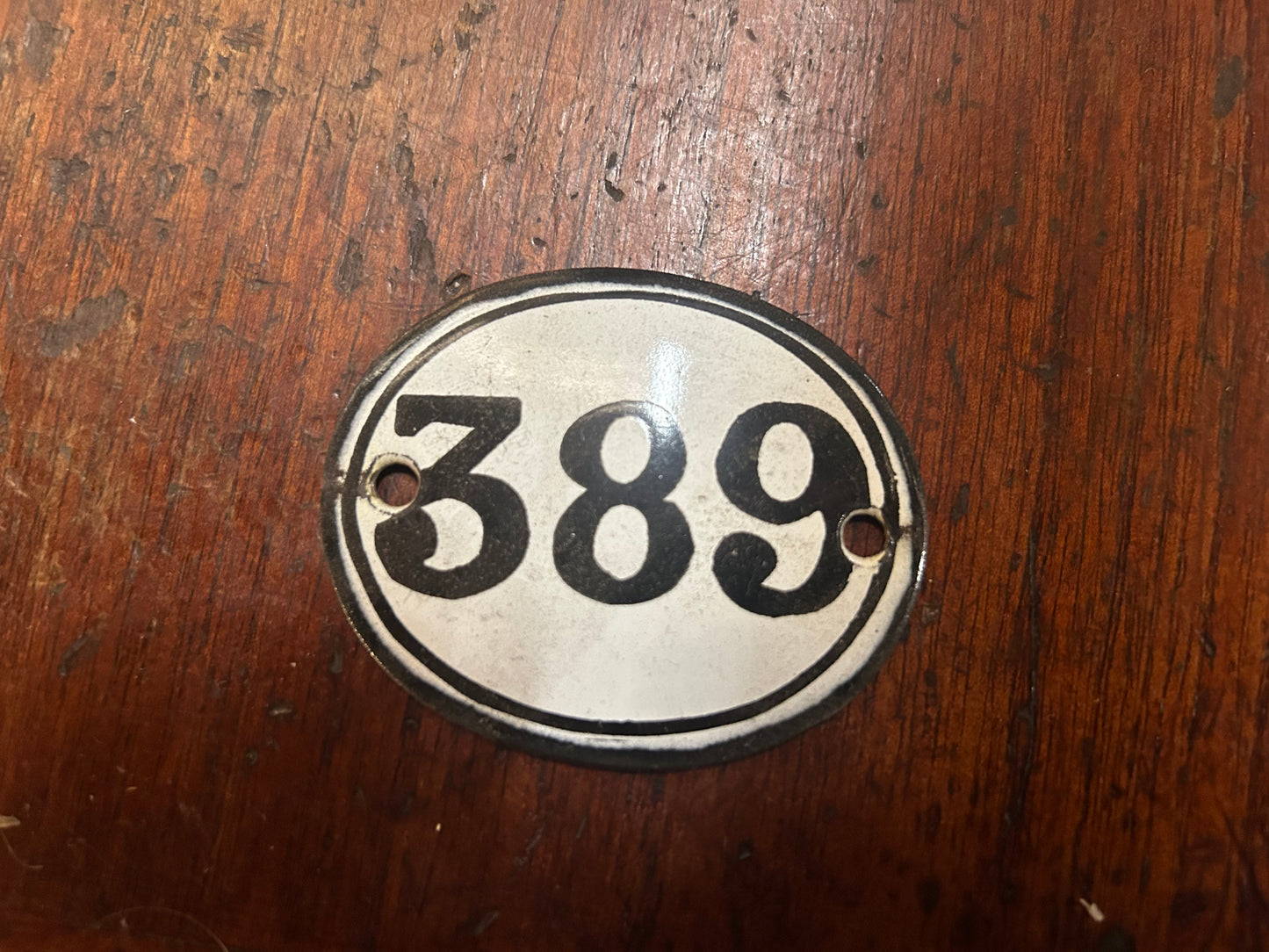 Discontinued Enamel Numbers