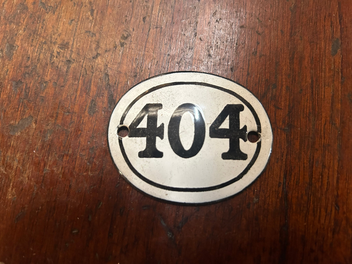Discontinued Enamel Numbers