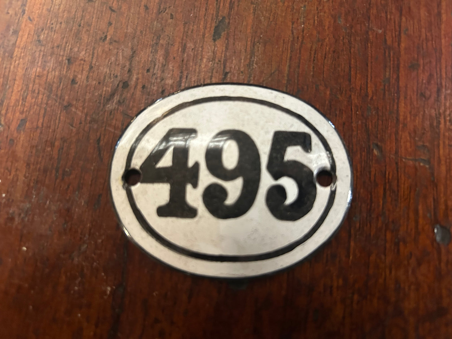 Discontinued Enamel Numbers