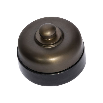 Porcelain Base LED Dimmer Antique Brass New Sydney