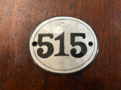 Discontinued Enamel Numbers
