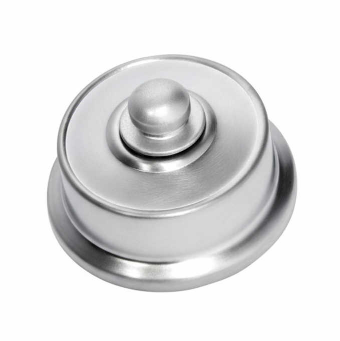 Federation-style Fan Controller with a classic decorative metal plate (square or rectangular) and a simple rotary knob, evoking a heritage or period aesthetic.