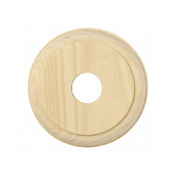 Single Switch & Socket Wood Blocks – Traditional Profile