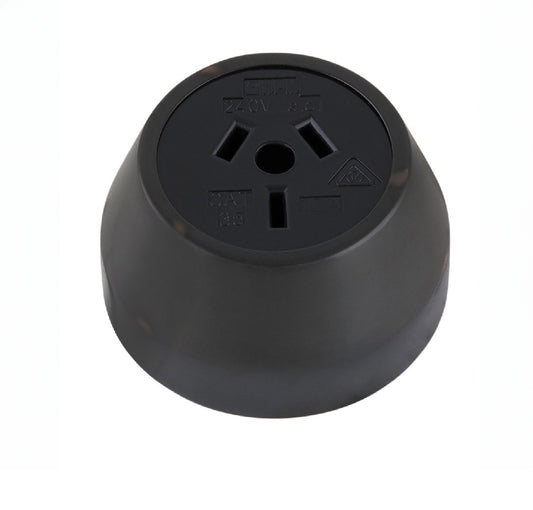 Federation Sockets (Black) - Antique Copper