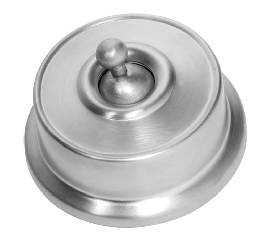 Federation Light Switches - Satin Chrome
